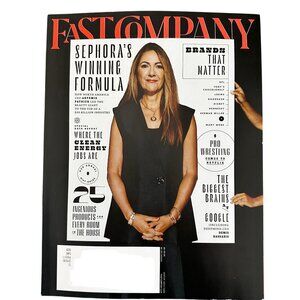 Fast Company Magazine Winter 2024 2025 Sephoras Winning Formula Clean Energy Job